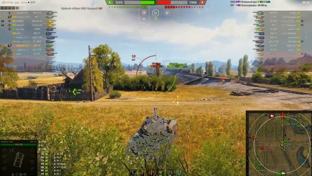 ВОТ КАК ИГРАЮТ СТАТИСТЫ НА КОЛЁСНОЙ ЛТ Panhard EBR 105 смотреть онлайн