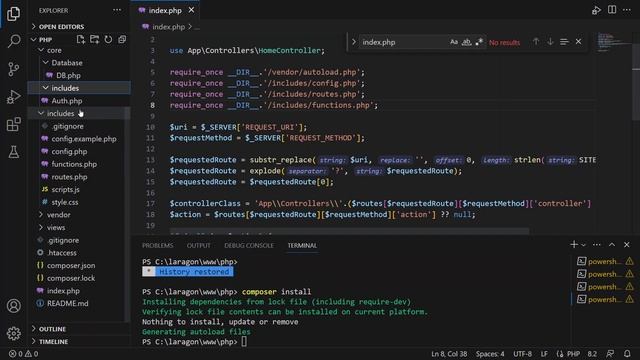 Home Controller si Exceptii - #31 - PHP de la Zero смотреть онлайн