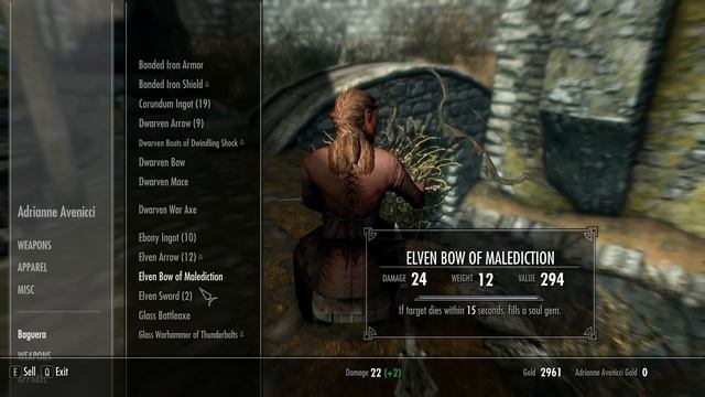 Skyrim (Bugs) - Encantamento e Speech Lv 100 em Segundos e Mais!!! смотреть онлайн