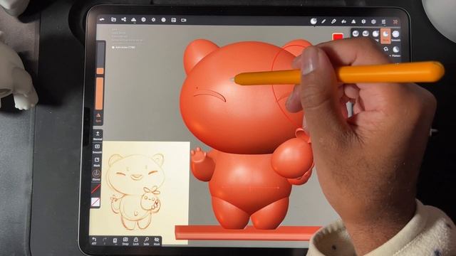 Nomad Sculpt Tutorial | Kawaii Style Character on Ipad Pro! смотреть онлайн