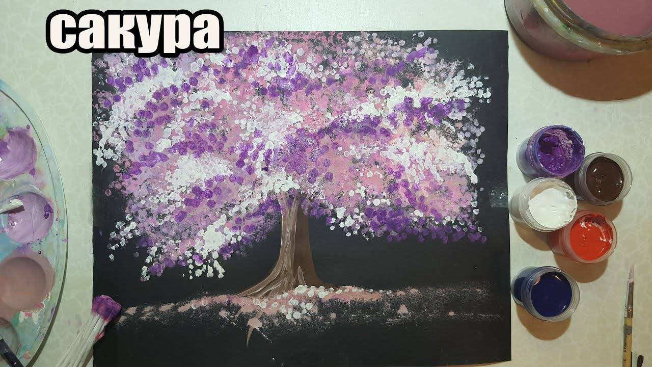 Рисуем Сакуру 🎨 смотреть онлайн