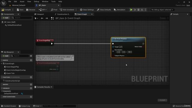 45. SetActorRotation