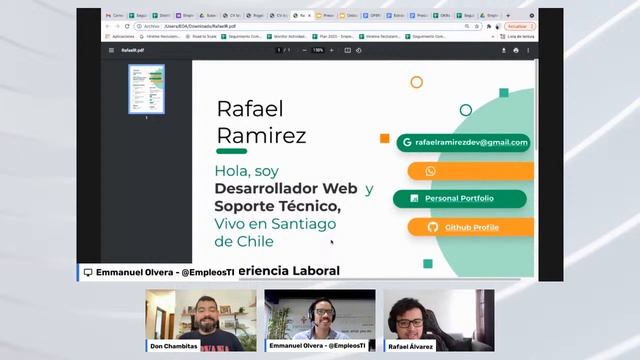 Revisión de Currículums de tecnología con Don Chambitas смотреть онлайн