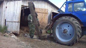 МТЗ-80 из СССР.возрождение сенокоса с косилкой КРН-2.1