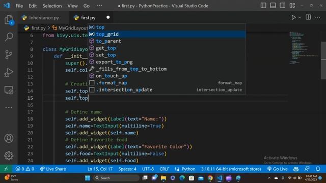 Python kivy lec=3/Colspan/GridLayout/#kivy смотреть онлайн