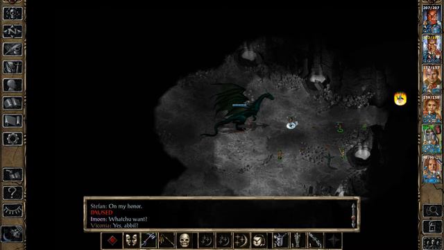 Baldur's Gate 2: Throne of Bhaal - Beating Abazigal смотреть онлайн