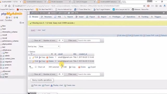 20 copy - Yii2: fetching data from multiple database using ActiveRecord Model смотреть онлайн