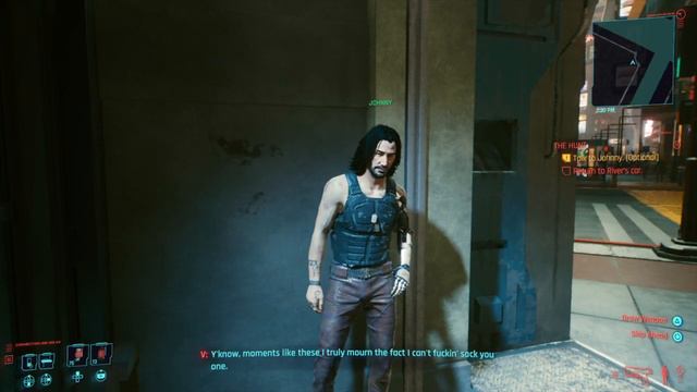 Cyberpunk 2077 Johnny about River смотреть онлайн