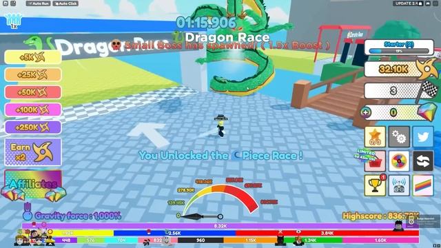 ROBLOX CHOP CHALLENGED ME IN ANIME CLICKER BATTLE смотреть онлайн