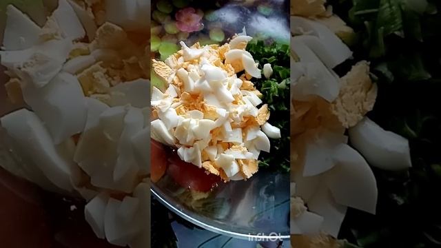 Пирог с капустой,яйцом и зелёным луком. смотреть онлайн