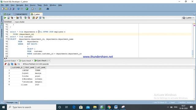 Oracle Anti Join 28 смотреть онлайн