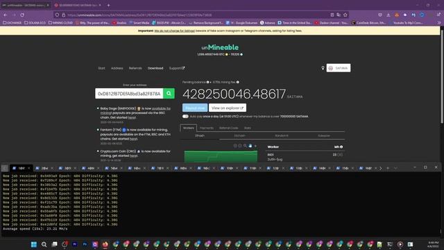 LIVE FREE MINING SAITAMA INU COIN IN UNMINEABLE WITH 26 GPU TESLA T4 смотреть онлайн