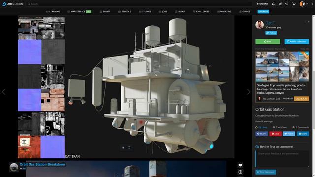 Курс Супер Blender. Задание. Создать сцену с заправкой смотреть онлайн