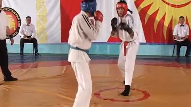Спорт. Рукопашный бой. Исабек Жуматаев-Жолдош Алибеков. Кубок Кыргызстана 2015 г. смотреть онлайн