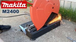 Пила отрезная по металлу Makita M2400. Как пилит...