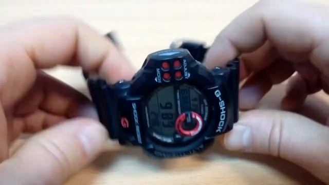 G-SHOCK with barometer, altimeter, thermometer смотреть онлайн