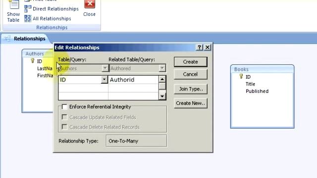 Access 2007 Tutorial 1.3. Many to Many Relationship смотреть онлайн