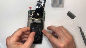 Huawei p30 Lite - Замена Аккумулятора / Battery Replacement