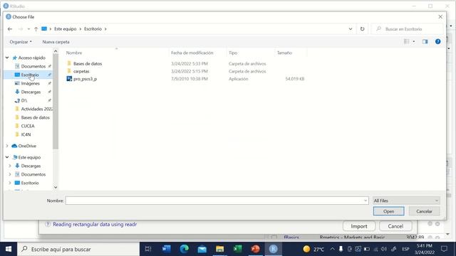 Importar base de Excel csv a R Studio смотреть онлайн