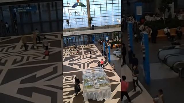 ЖД вокзал Нурлы жол 01.06.2017 смотреть онлайн
