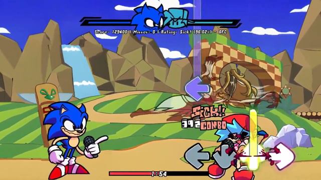 New FNF MOD Sonic.Exe Rerun - Hijacked Transmission смотреть онлайн