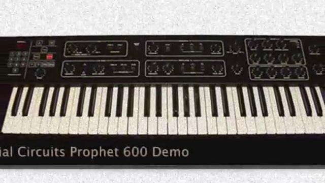 SEQUENTIAL CIRCUITS PROPHET 600 DEMO смотреть онлайн