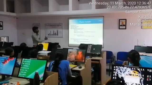 Lecture on Java AWT by Mr. P. M. Ingle смотреть онлайн