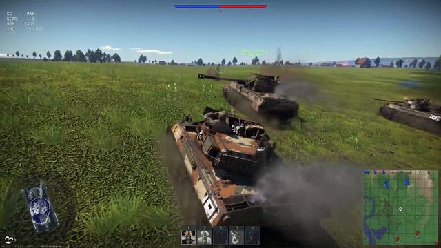 Road to burn - M18 Hellcat - War Thunder Gameplay (Ace Match) смотреть онлайн