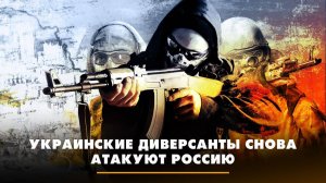 Украинские диверсанты снова атакуют Россию | ЧТО БУДЕТ | 12.01.2024