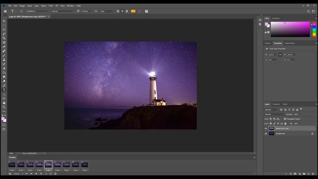 Photoshop Tutorial: Animated flashing Effect| Анимация мигания в Photoshop смотреть онлайн
