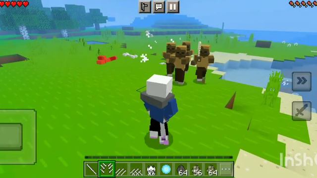 Minecraft Sans morph addon Hankjay's take V2 | Minecraft bedrock смотреть онлайн