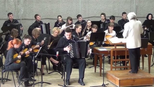 Г.Шендерёв - Концерт для баяна с оркестром "Волжские картины" смотреть онлайн