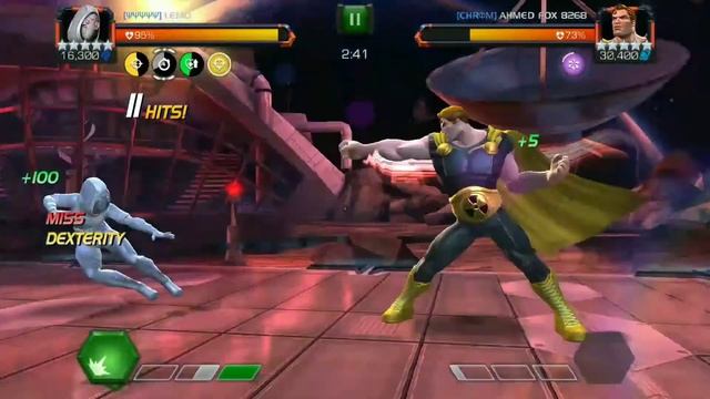 Alliance War|Season8|Ghost Vs Hyperion mini node 48 - Marvel Contest Of Champions смотреть онлайн