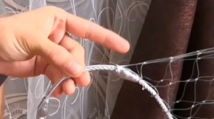 Посадка КАСТИНГОВОЙ СЕТИ на грузовой шнур  | Hand made fishing net