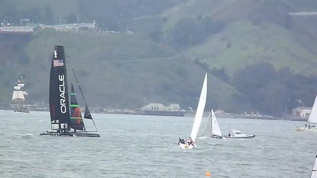 ORACLE Sailing at Golden Gate смотреть онлайн