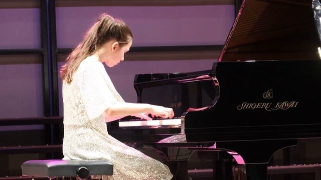 Рахманинов "Итальянская полька". Дарья Коваль, 10 лет смотреть онлайн