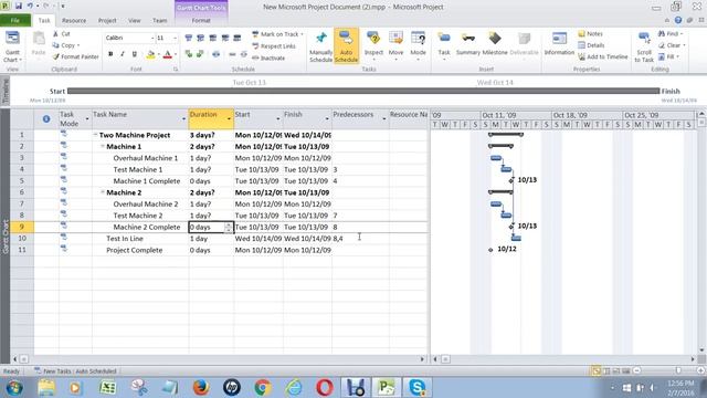 Video 2 How to Create a Project Schedule in MS Project смотреть онлайн