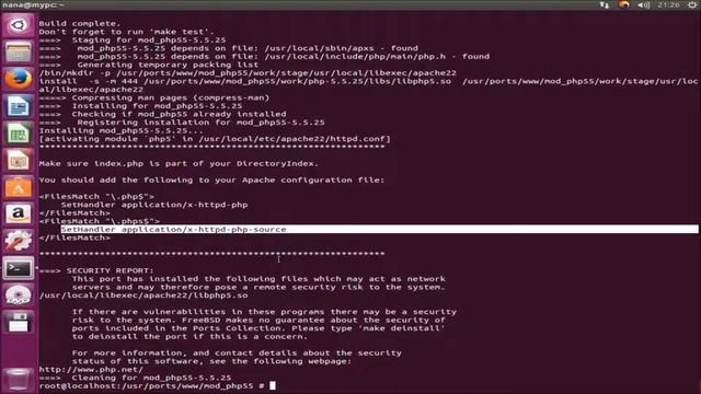 Freebsd10 1 Apache mysql php install смотреть онлайн