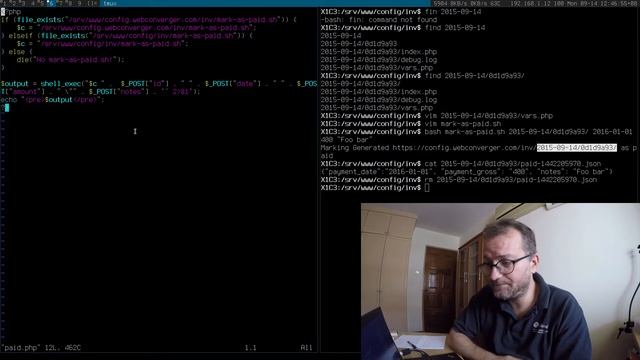 How I write Web apps with BASH + PHP смотреть онлайн