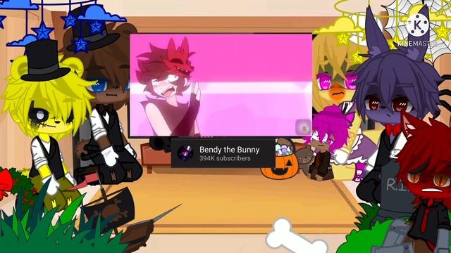 Fnaf1 React To Afton Family Memes    -part1- Halloween Special! /CAndie Studios/ My AU
