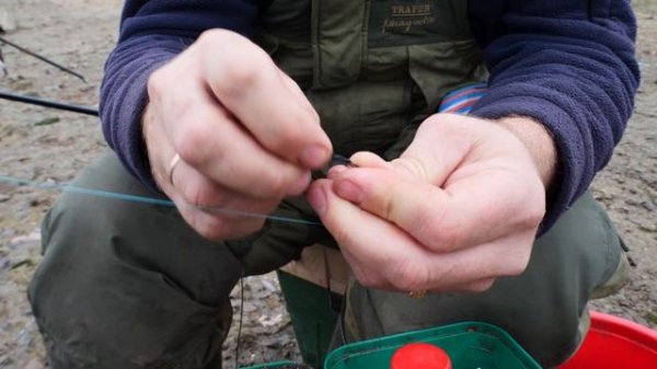 Фидерный монтаж с фидергамом.