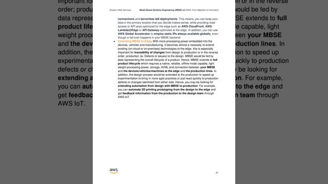 Model Based Systems Engineering (MBSE) on AWS: From Migration to Innovation. AGPIAL Audiobook смотреть онлайн