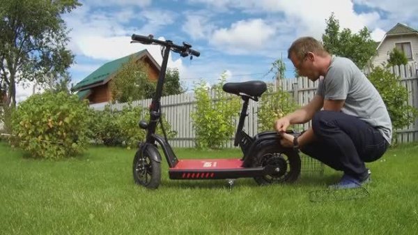 Обзор, тест и катание на самокате GreenCamel Sunny 400