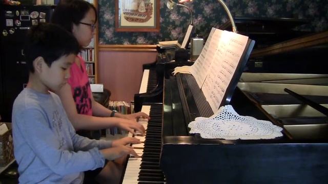 Spanish Dance 4 hands Moszkowski смотреть онлайн