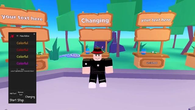 Roblox Pls Donate Script Auto Change Text (With Colors) смотреть онлайн