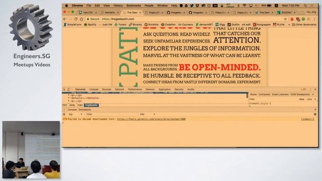 Building Geekpath.com - Talk.CSS #15 смотреть онлайн