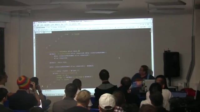 Using WebSockets to build a simple MMOG in PHP by Rick Measham смотреть онлайн
