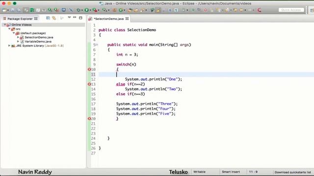 #3.2 Java Tutorial | Ternary and Switch | Selection Statement смотреть онлайн