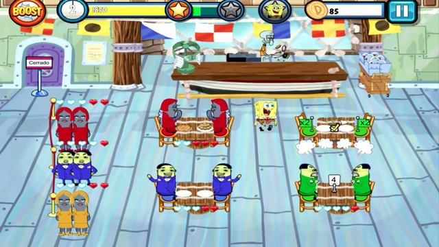 SpongeBob SquarePants - Diner Dash смотреть онлайн
